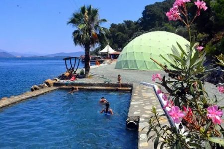 Soak in the ancient city’s thermal mud baths at Sultaniye Hot Springs